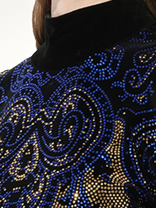 Robe Construction in Blue