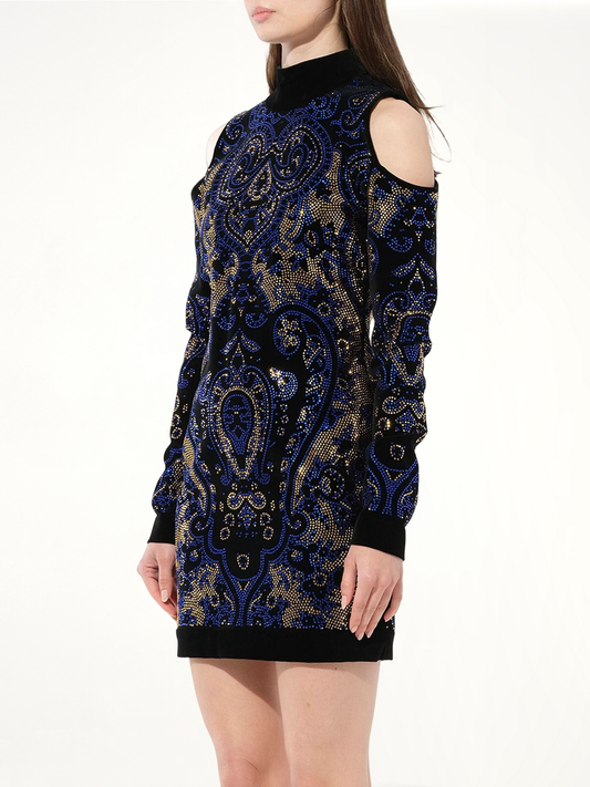 Robe Construction in Blue