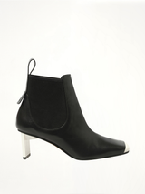 Blade Heel Boot 70 in Black Side View | LOEWE