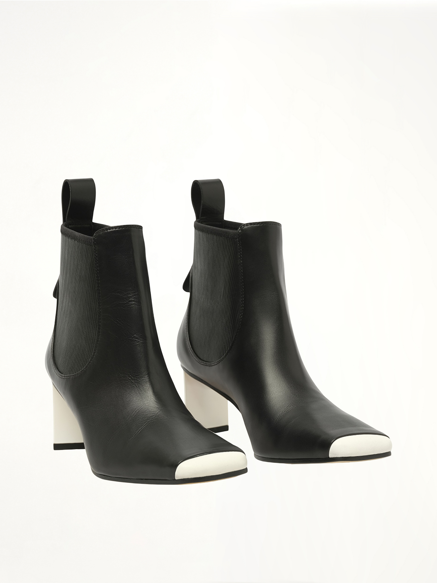 Blade Heel Boot 70 in Black Front View | LOEWE
