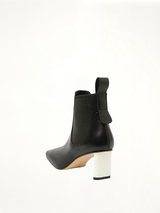 Blade Heel Boot 70 in Black Back View | LOEWE