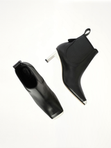 Blade Heel Boot 70 in Black Top View | LOEWE