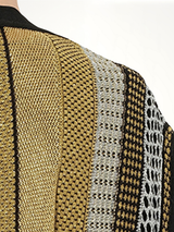 Sleeveless Cardigan Knit in Black