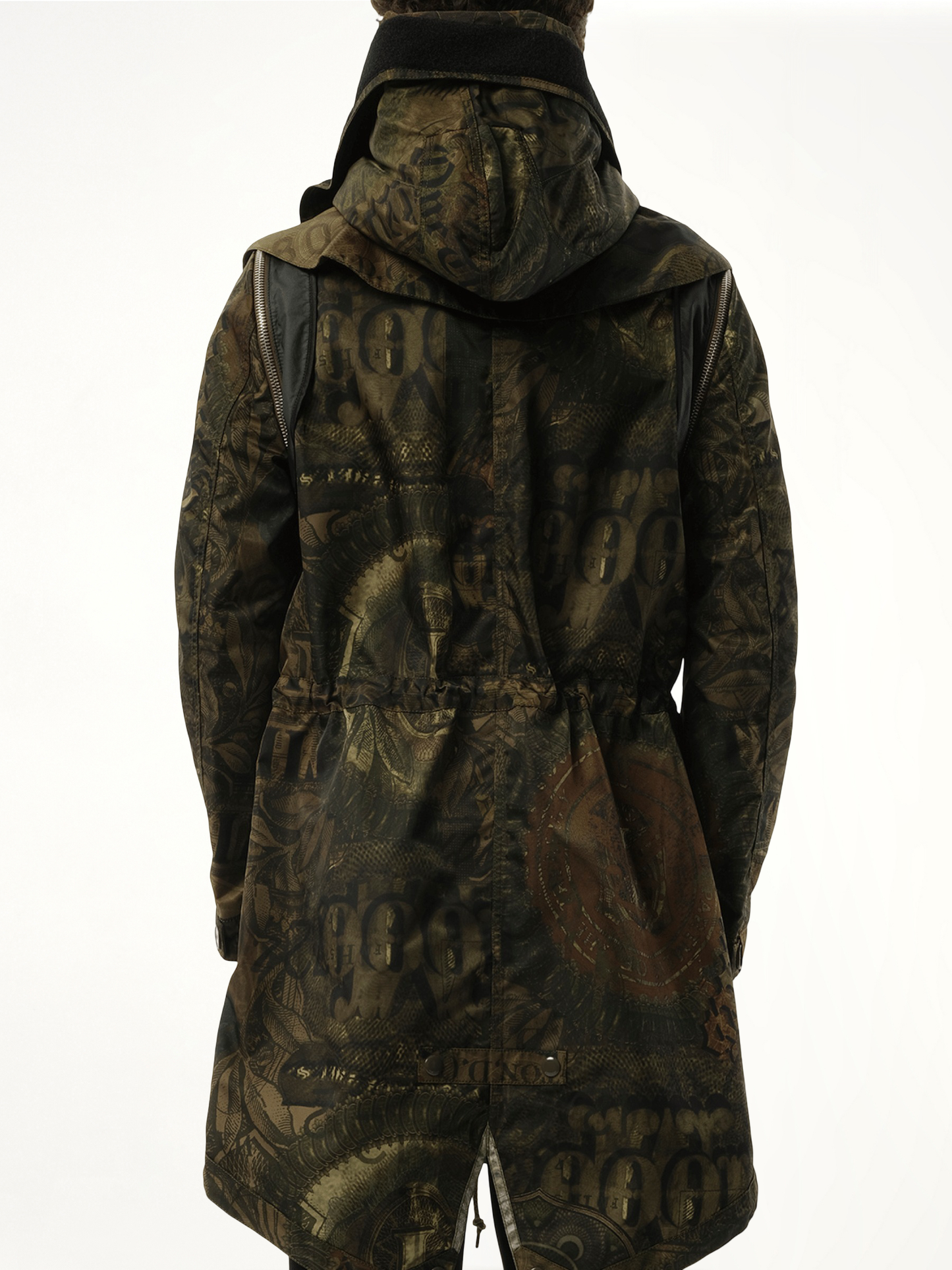 Podium Dollar Coat in Khaki