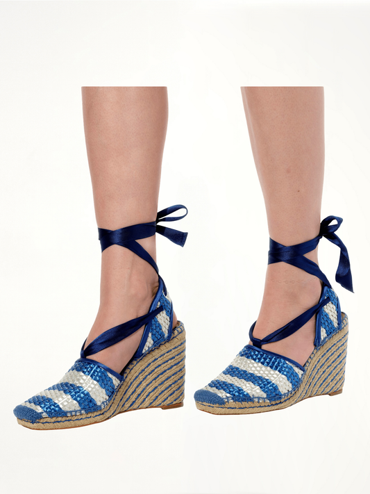 Lea Espadrille in Blue