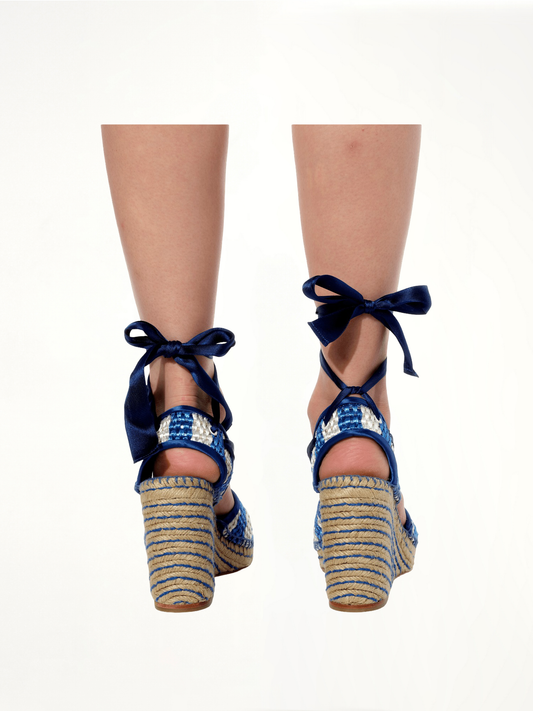 Lea Espadrille in Blue