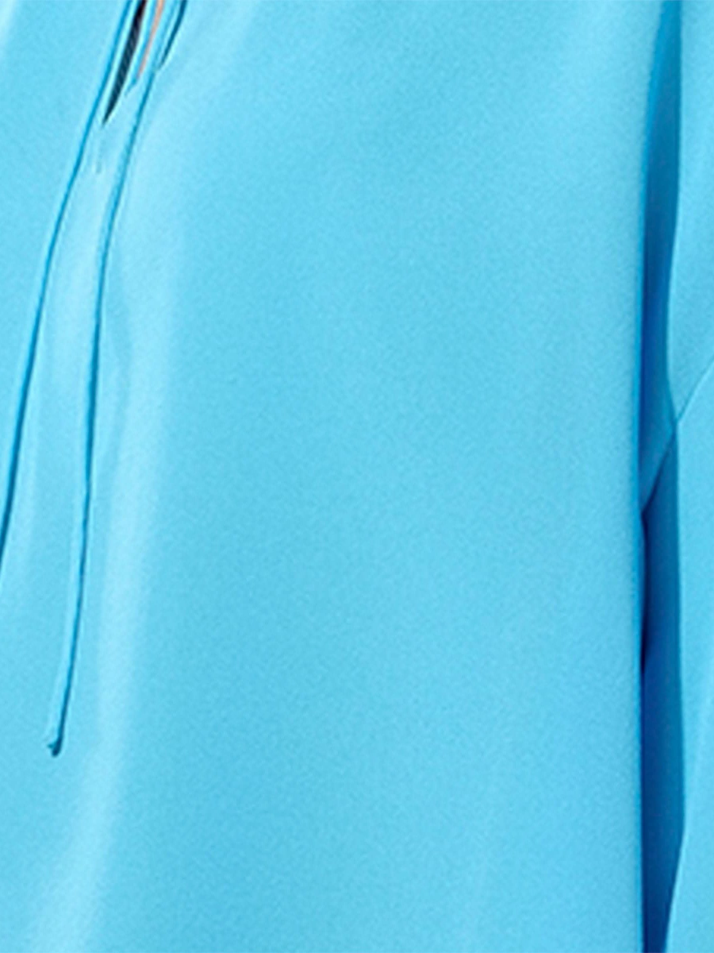 Georgette Shirt in Bleu