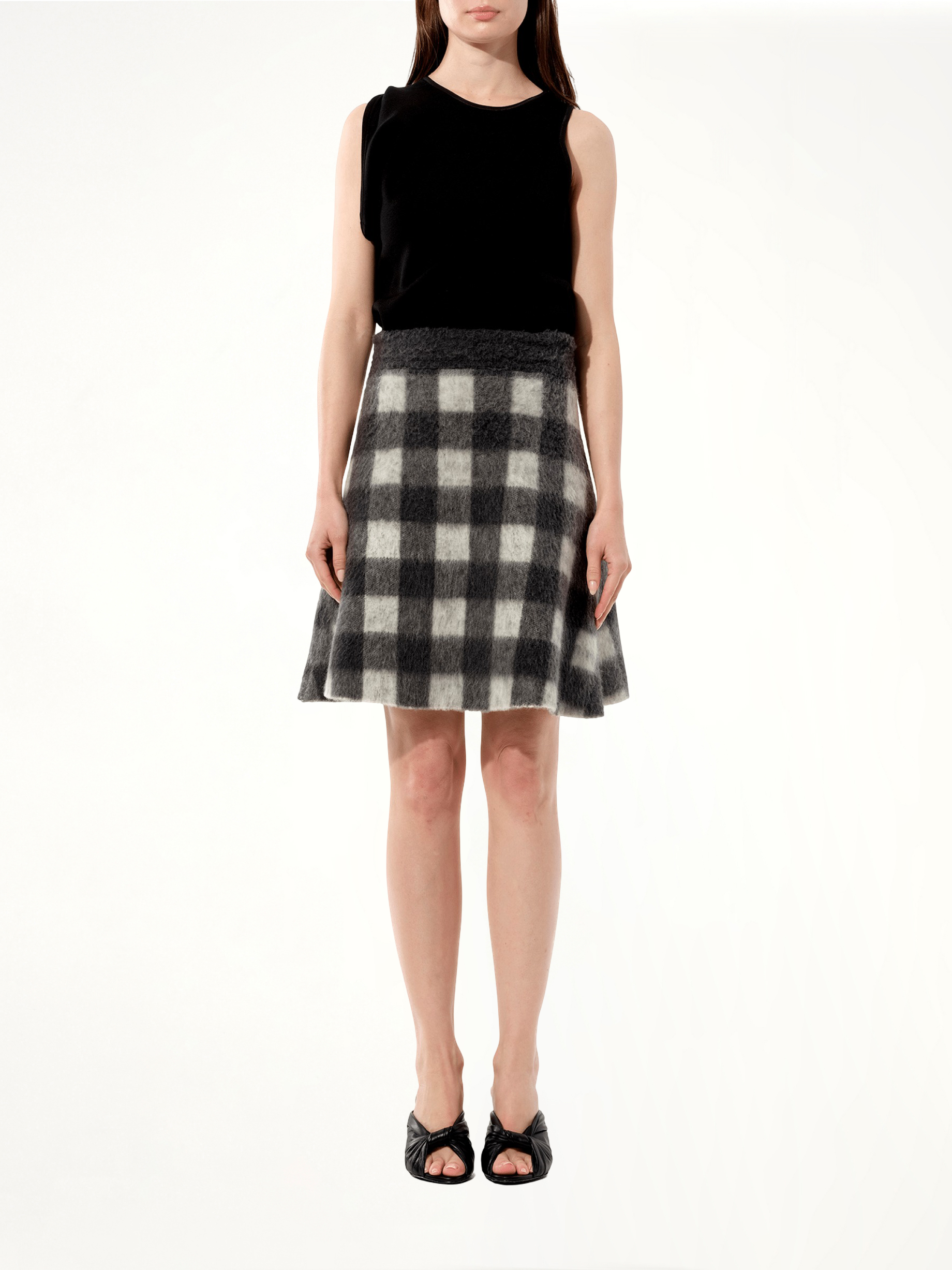 Midi Skirt in White