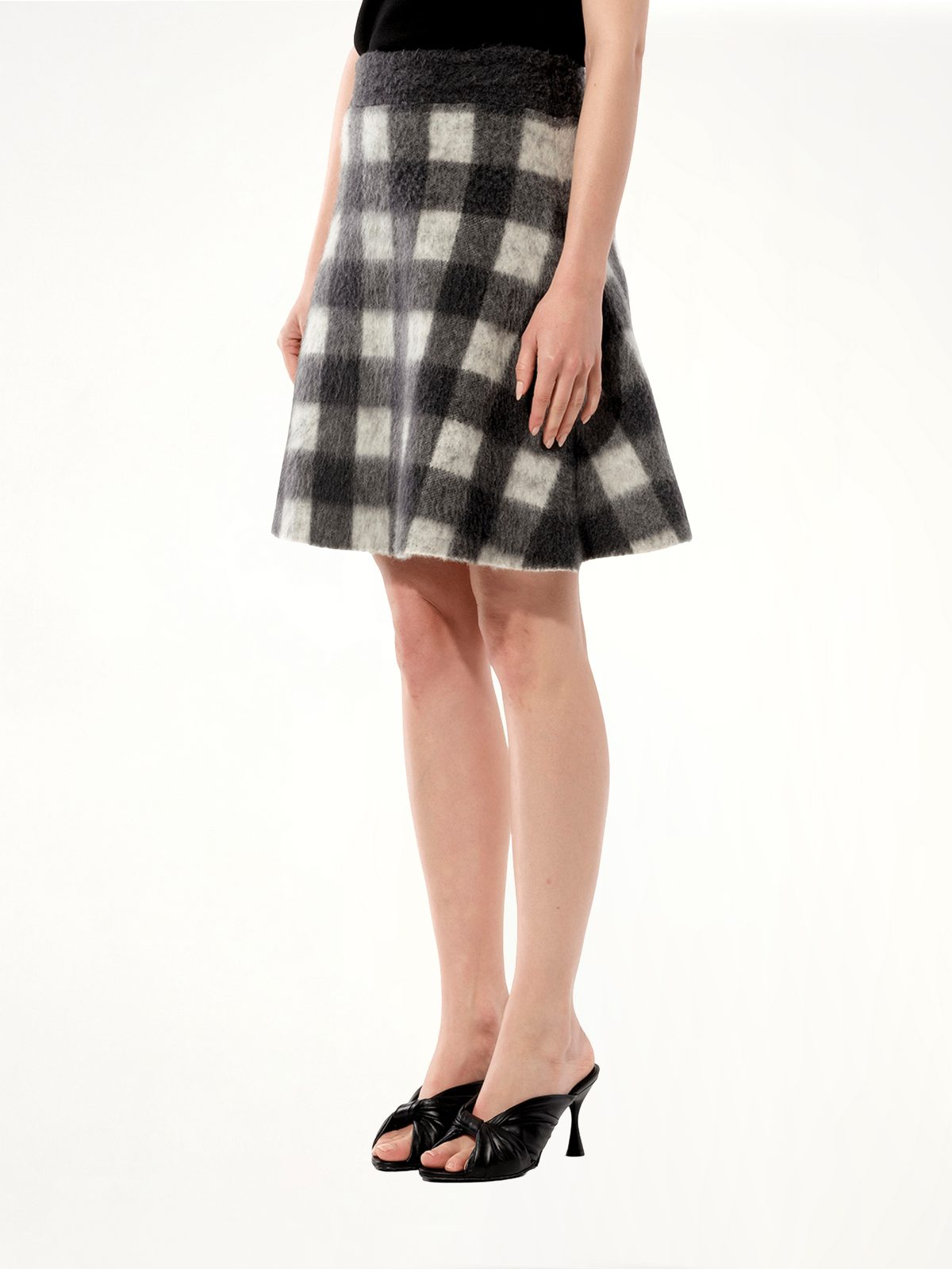 Midi Skirt in White