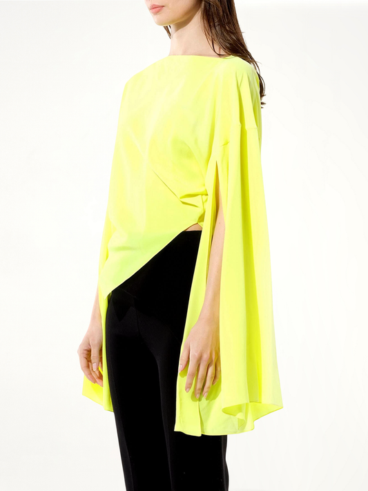 Crepe Top in Yellow