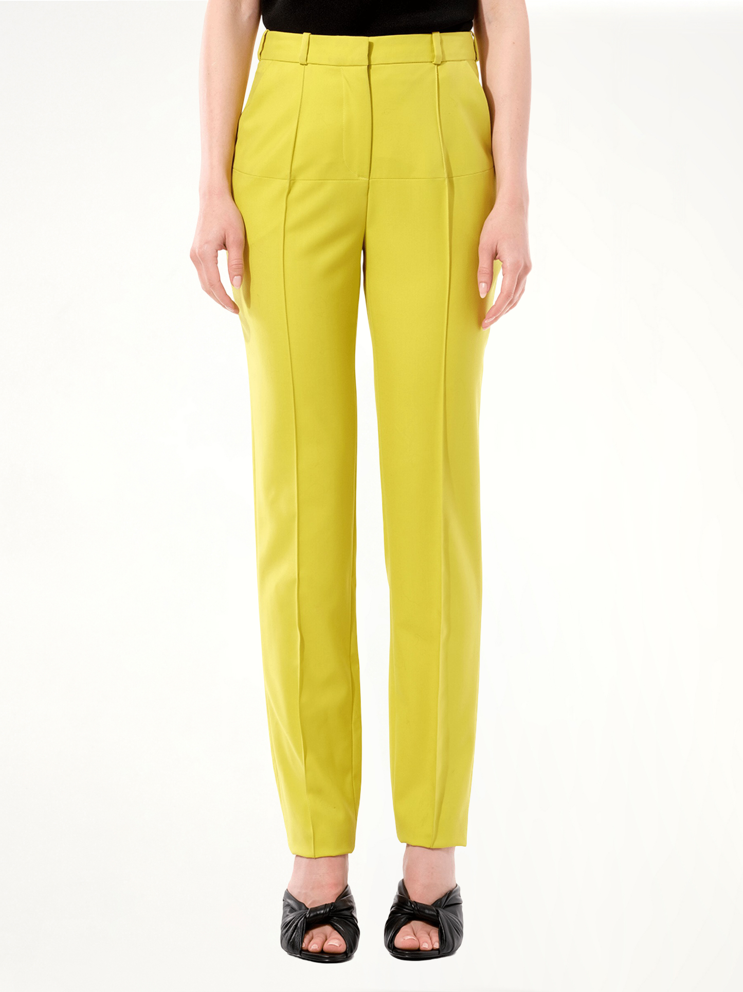 Casual Pants in Yellow