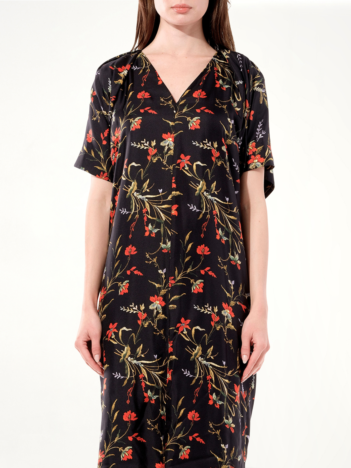 Trompe Dress in Black