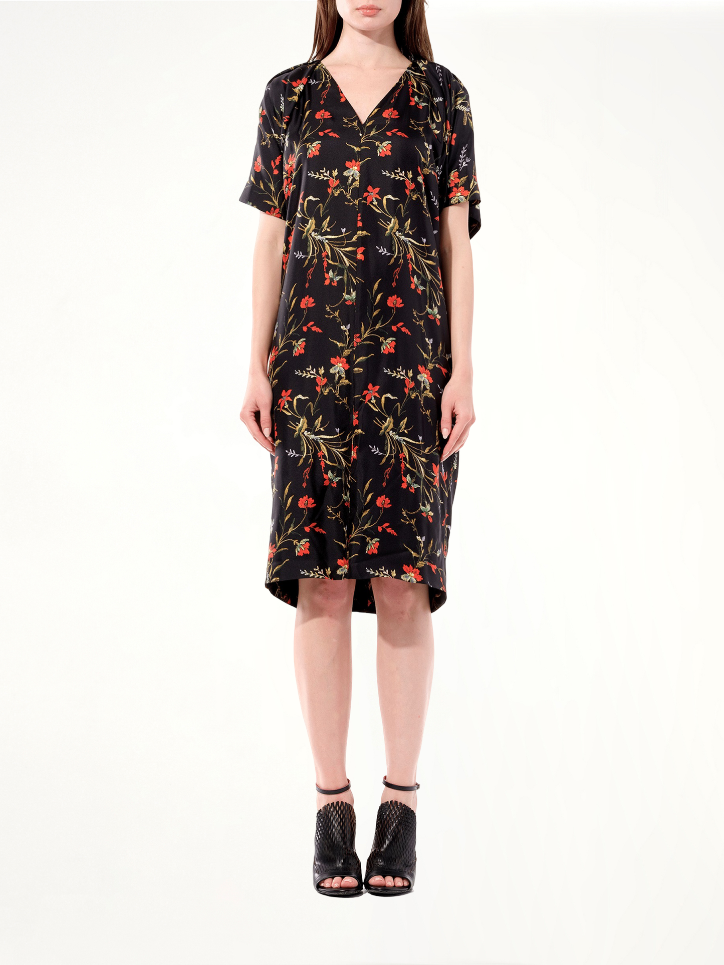 Trompe Dress in Black