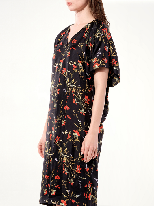 Trompe Dress in Black