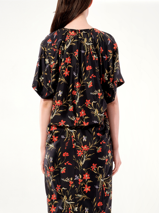 Trompe Dress in Black