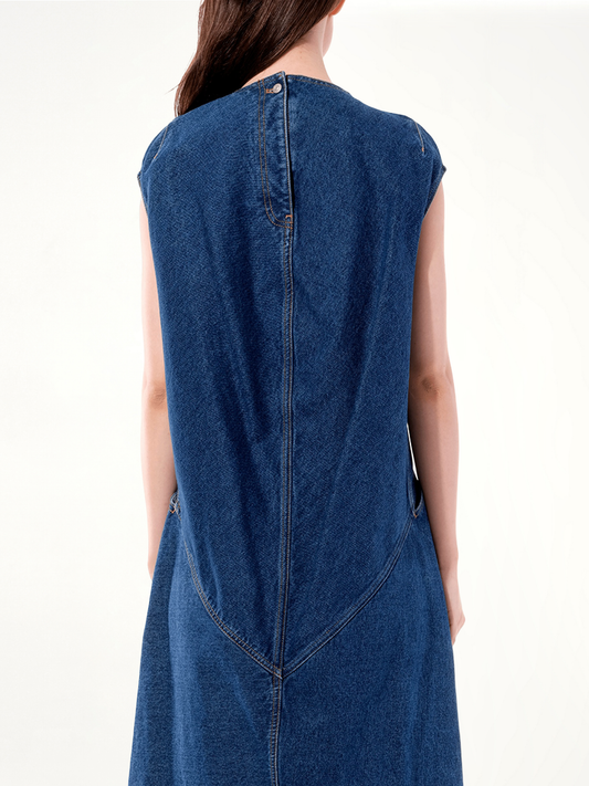 Denim Dress in Blue