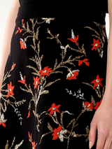 Midi Skirt in Black