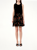 Midi Skirt in Black