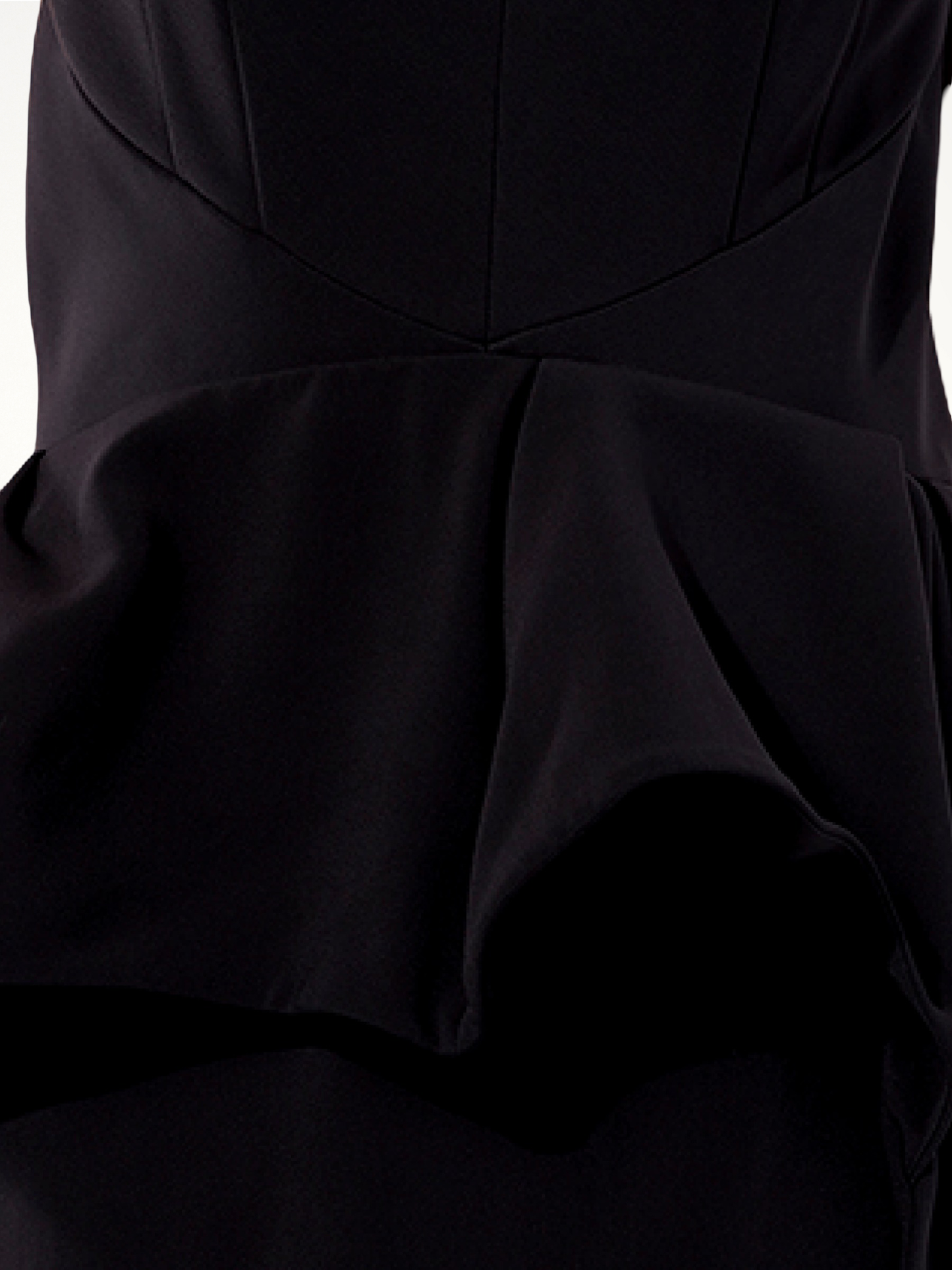 Crepe Dress in Black