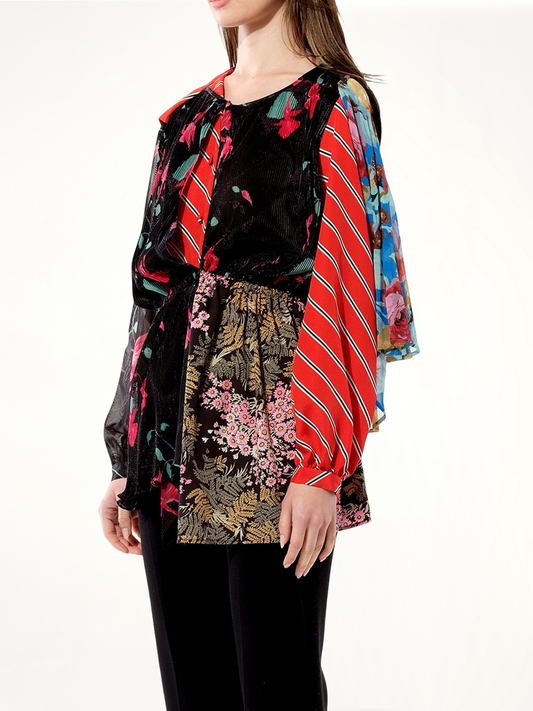 Kaleidoscope Top in Multicolor