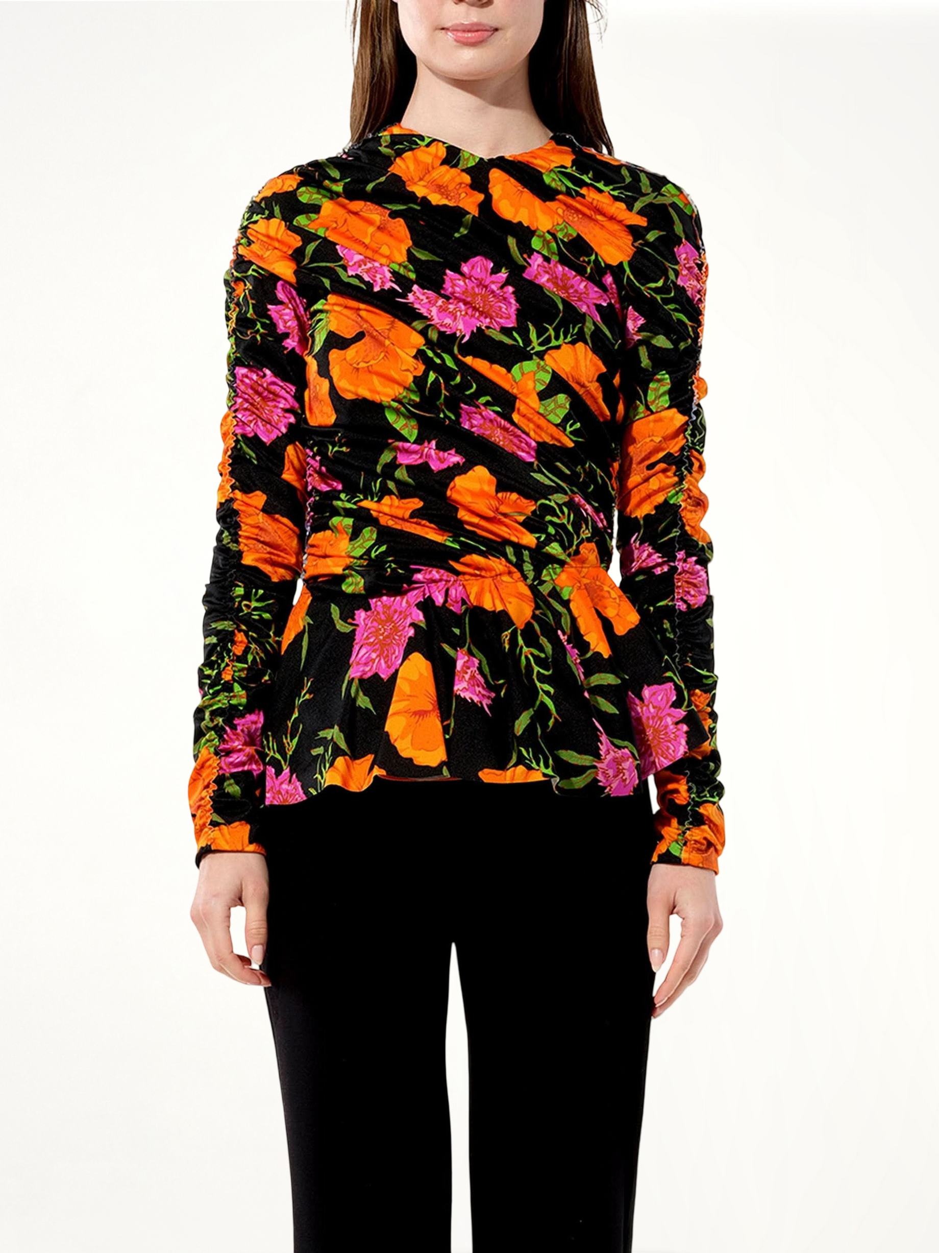 Oeillet Top in Black