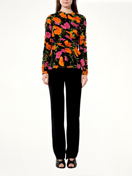 Oeillet Top in Black