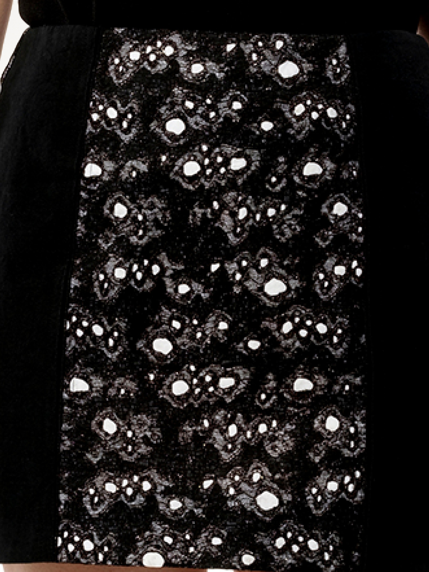 Skirt in Black/White