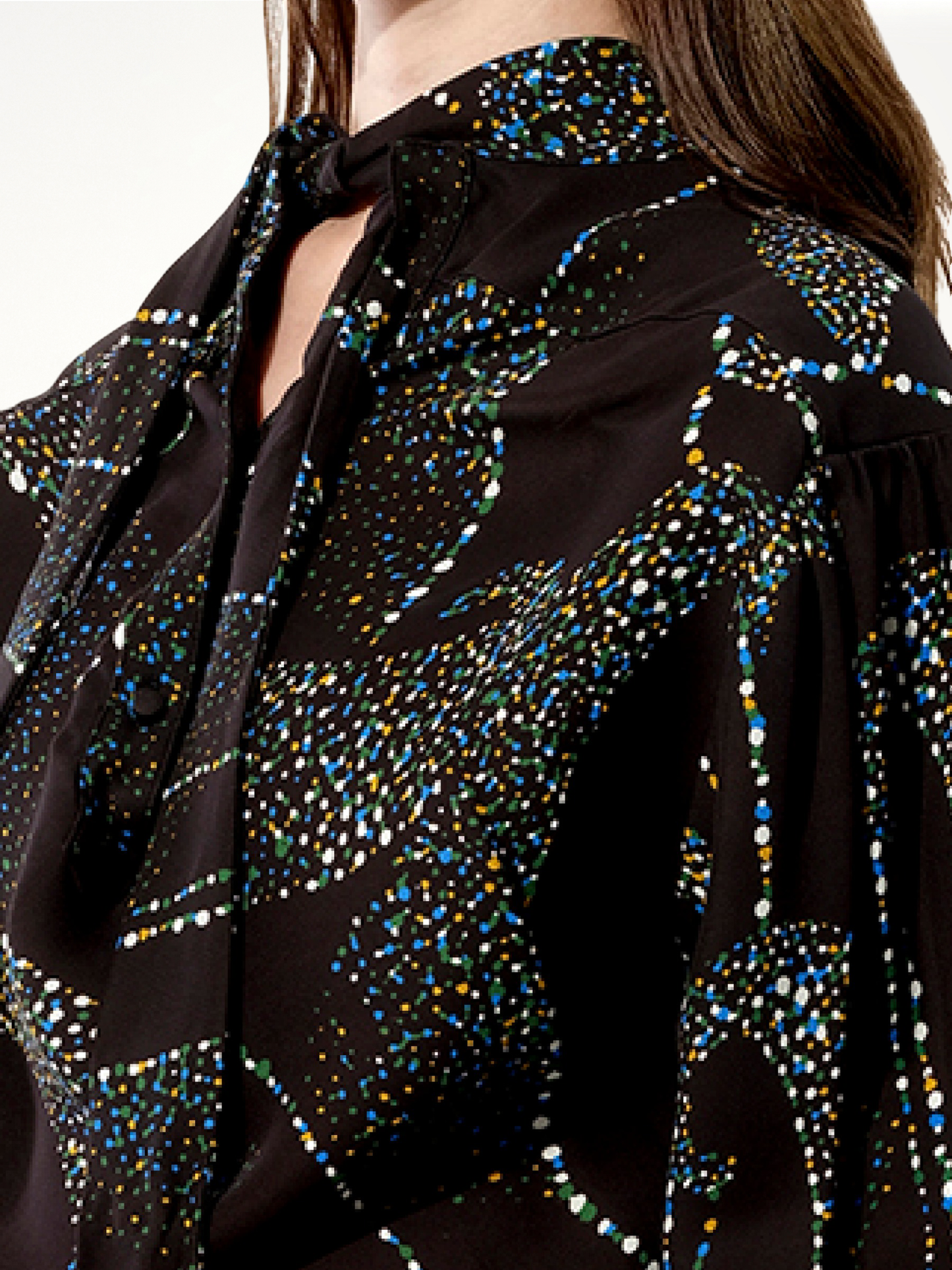 Crepe Shirt in Black