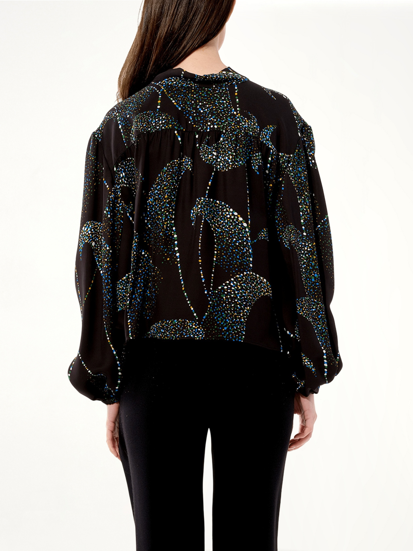 Crepe Shirt in Black