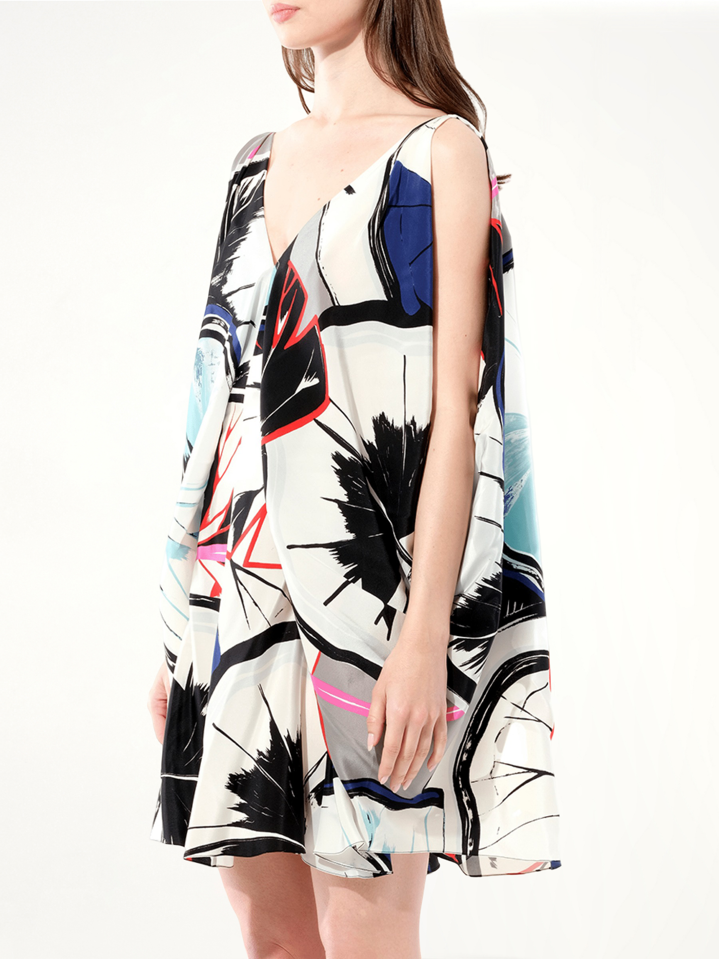 Ethereal Dress in Multicolor