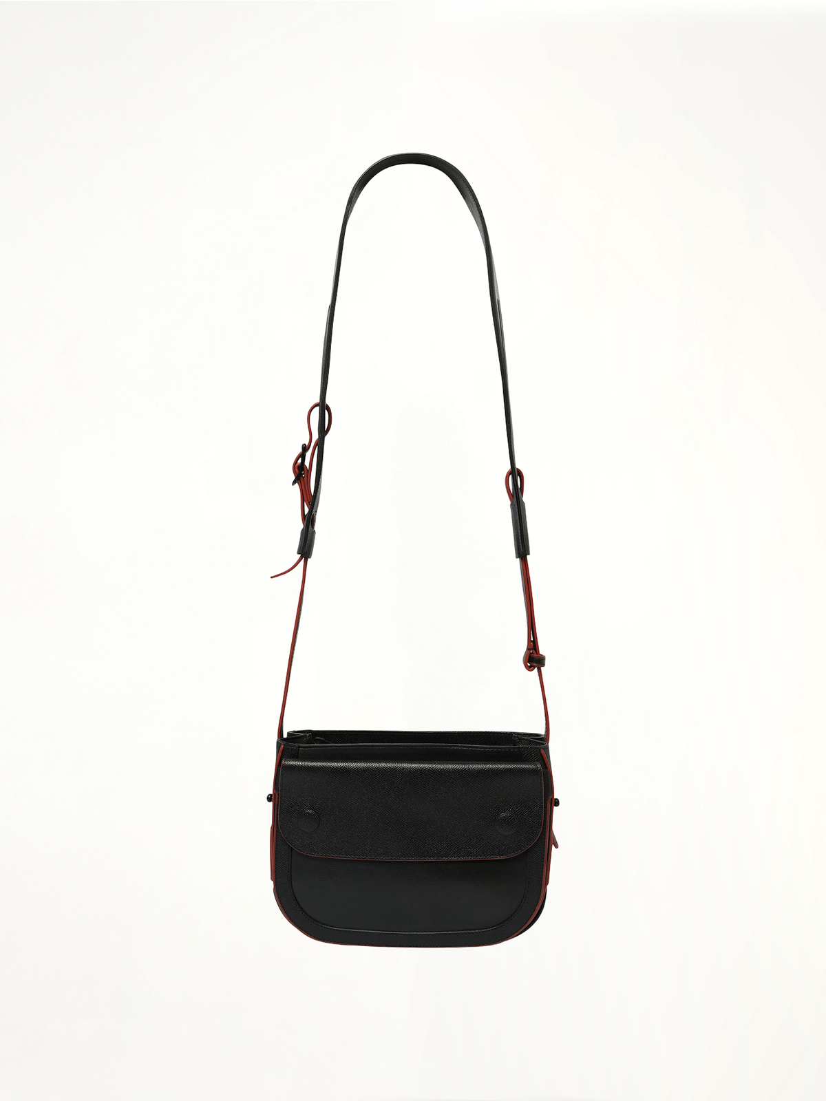 Handbag in Black/Red