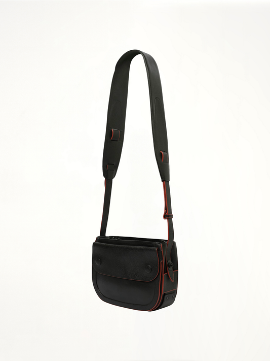 Handbag in Black/Red