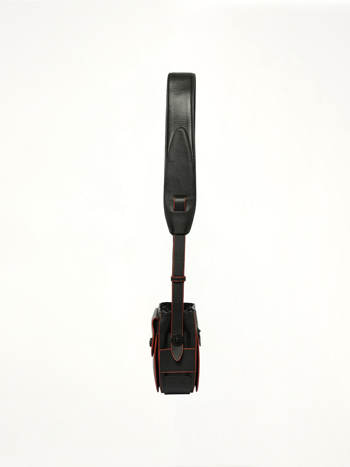 Handbag in Black/Red