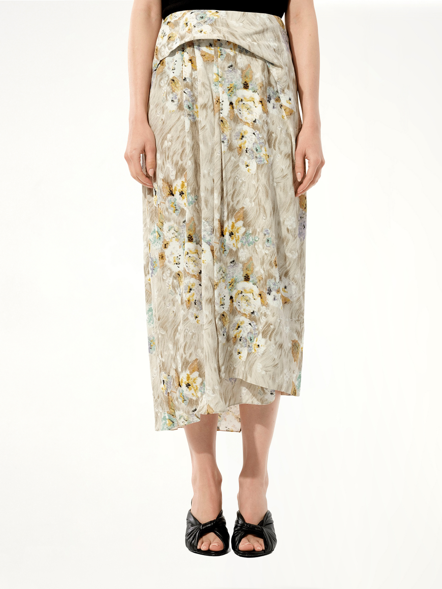 Aquarelle Skirt in Multicolor