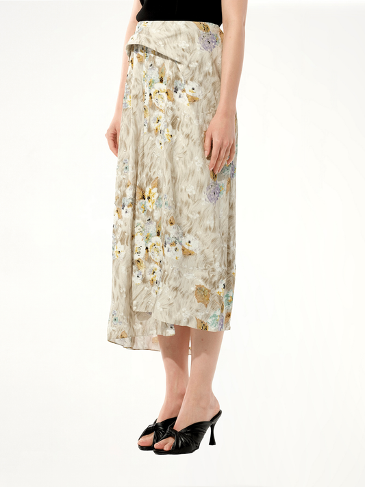 Aquarelle Skirt in Multicolor