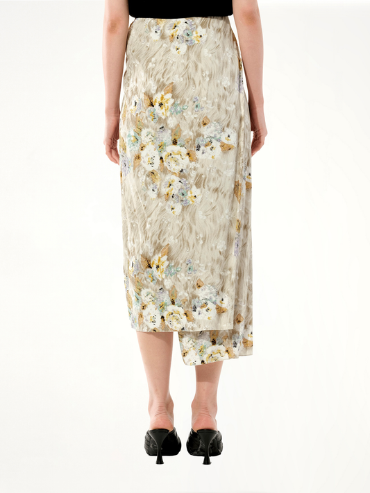 Aquarelle Skirt in Multicolor