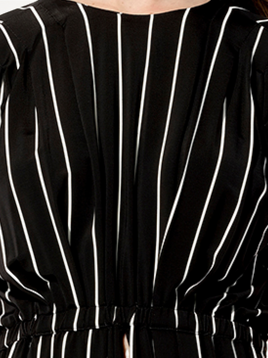 Tablier Top in Black