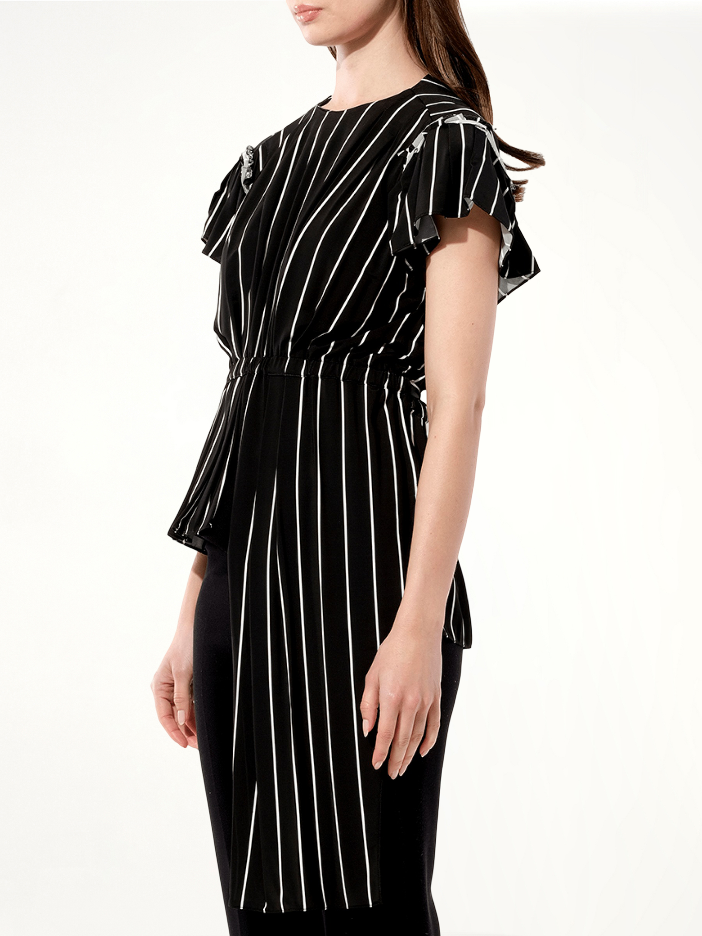 Tablier Top in Black