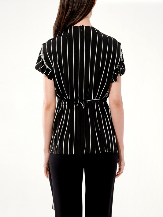 Tablier Top in Black