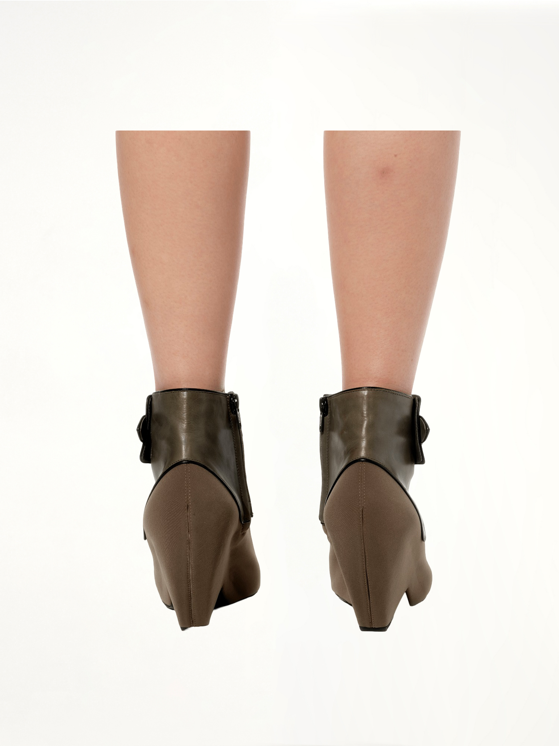 Halfboot Leather in Mix Top View | BALENCIAGA