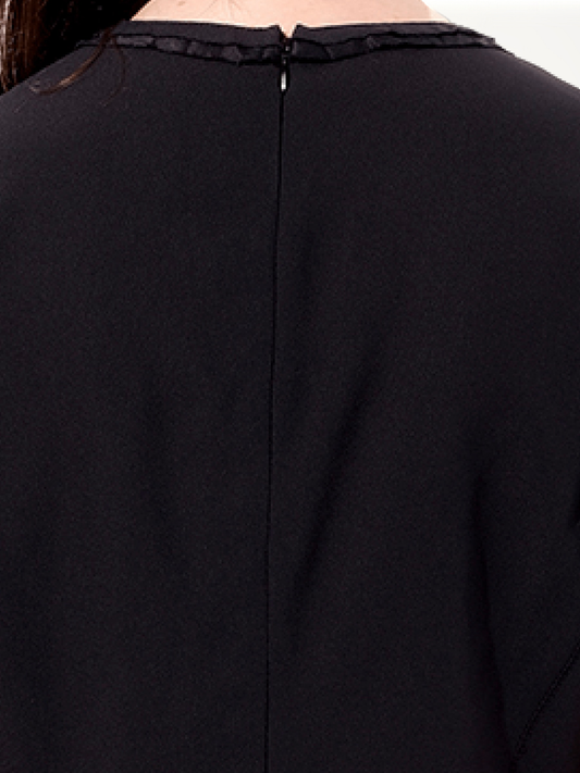 Inside Out Dress in Black