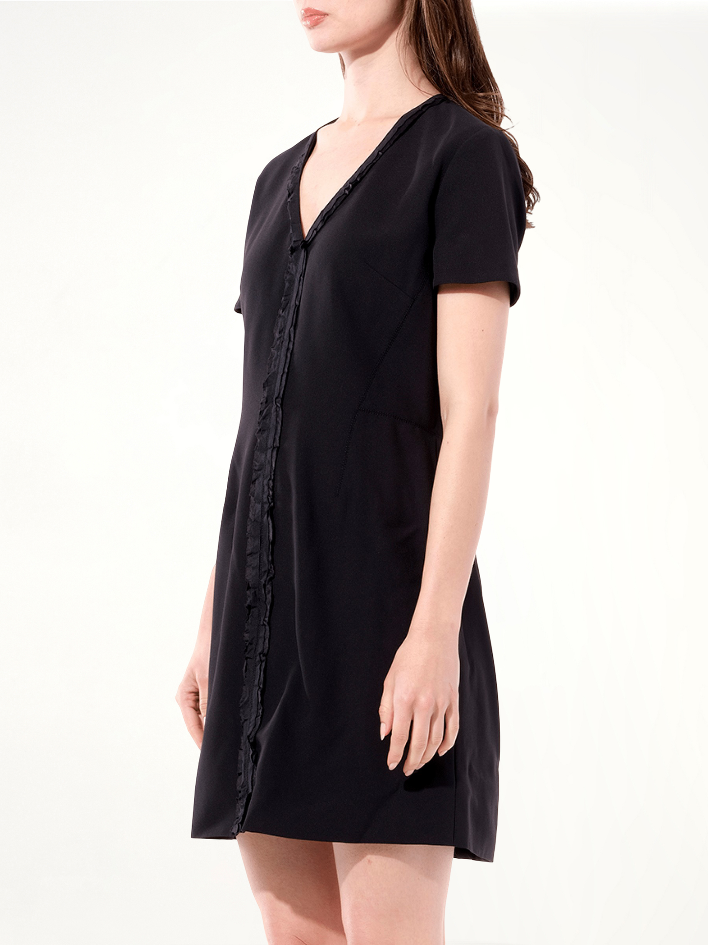 Inside Out Dress in Black