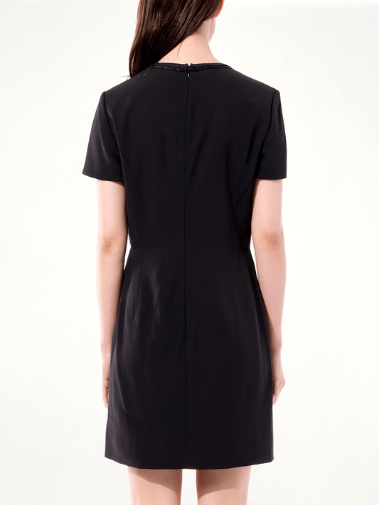 Inside Out Dress in Black