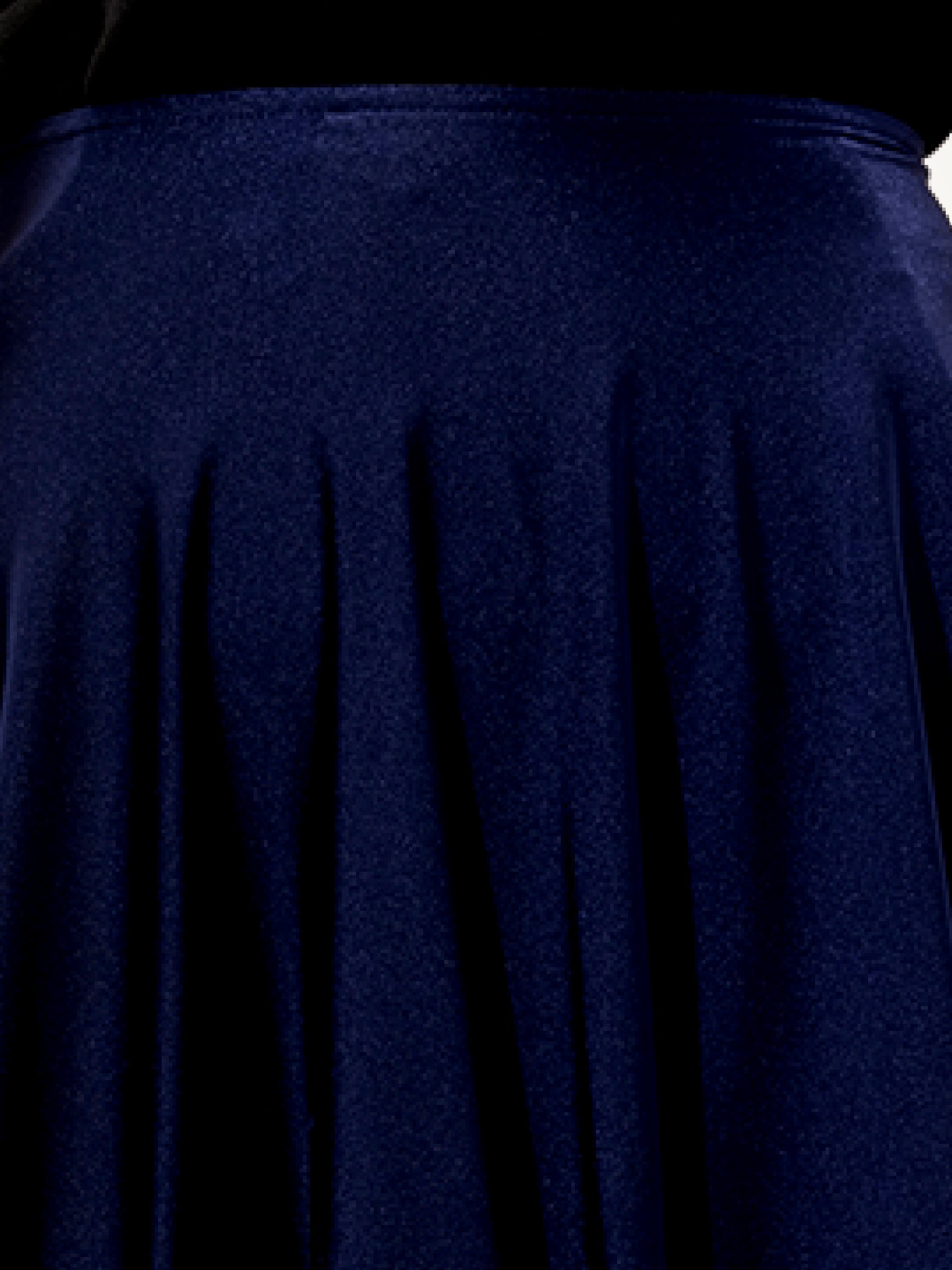 Spandex Skirt in Navy