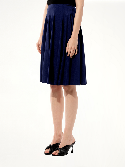 Spandex Skirt in Navy