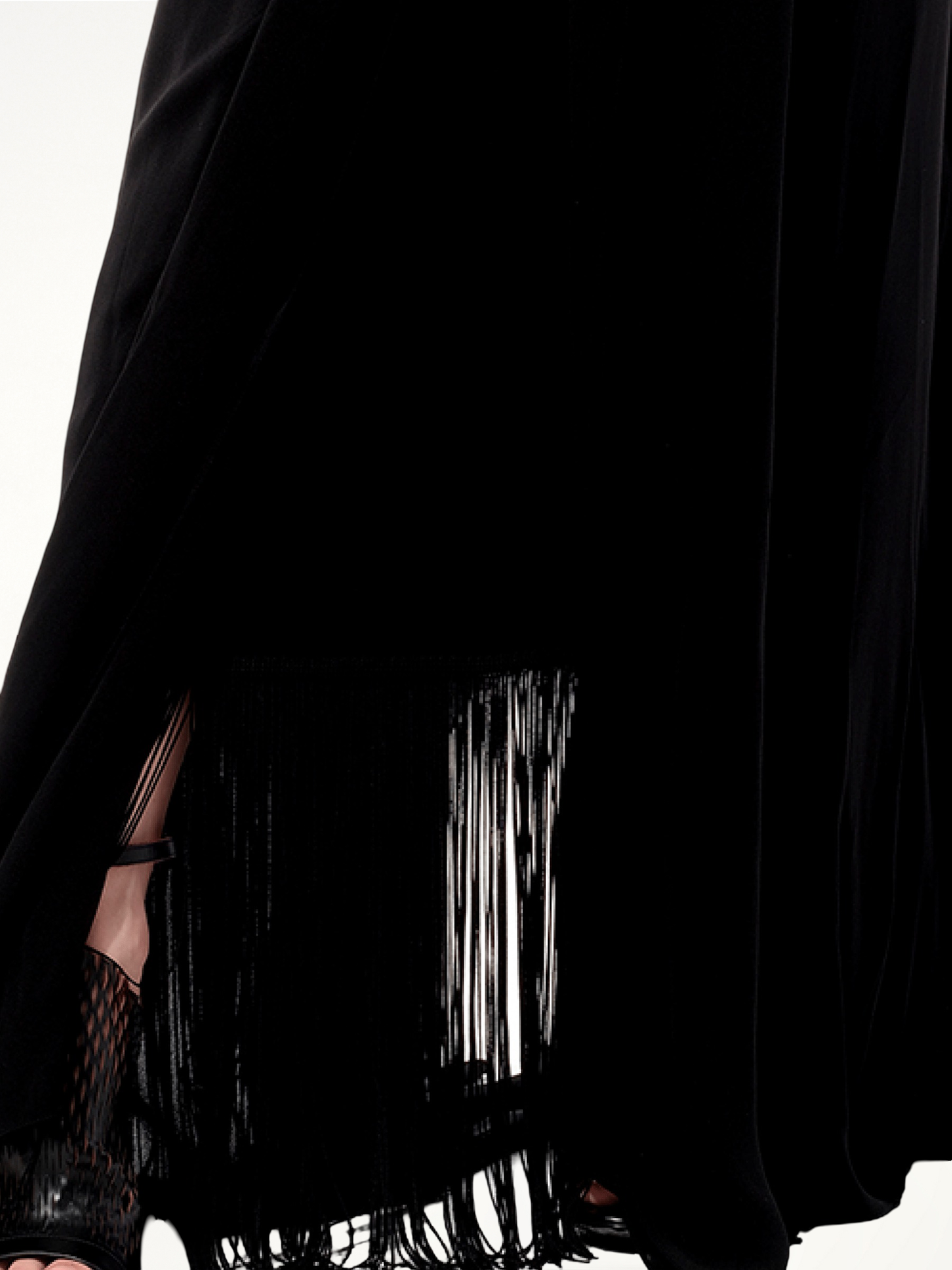 Crepe Dress in Black