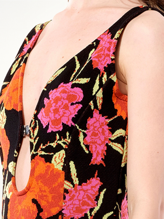 Oeillet Dress in Black