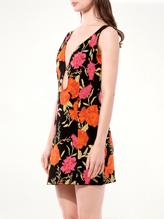 Oeillet Dress in Black