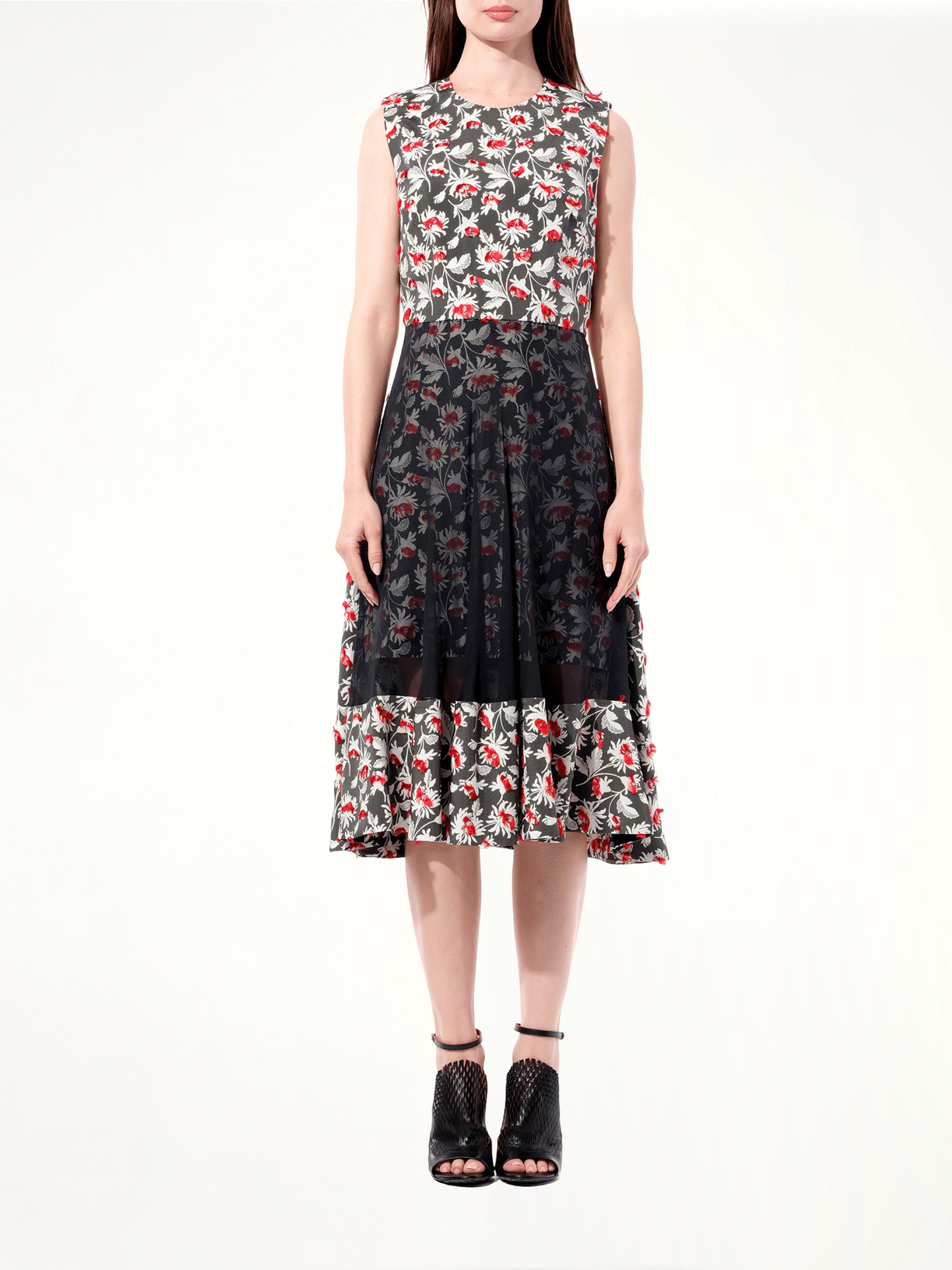 Jacquard Dress in Multicolor