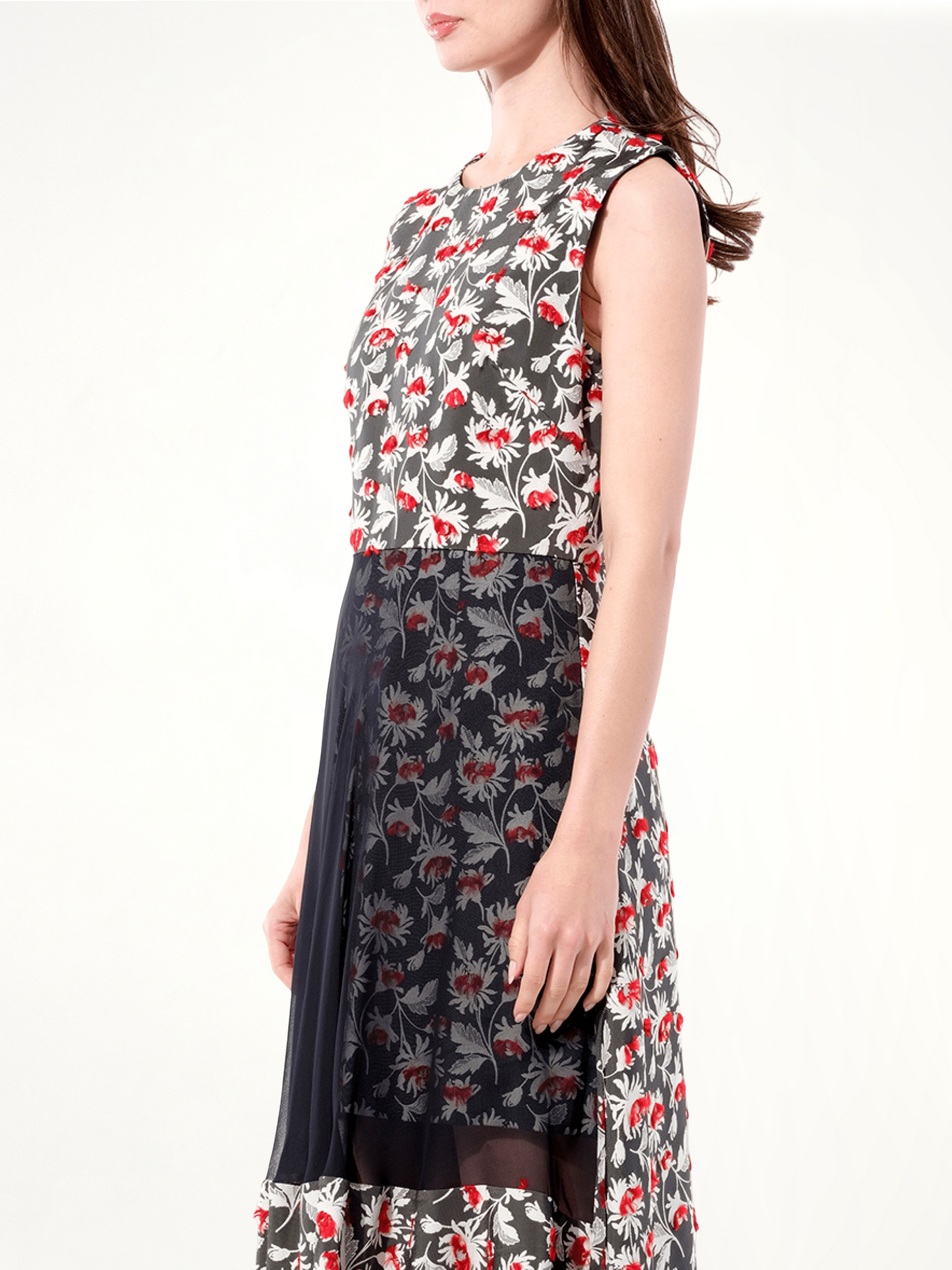 Jacquard Dress in Multicolor